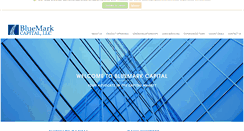 Desktop Screenshot of bluemarkcapital.com
